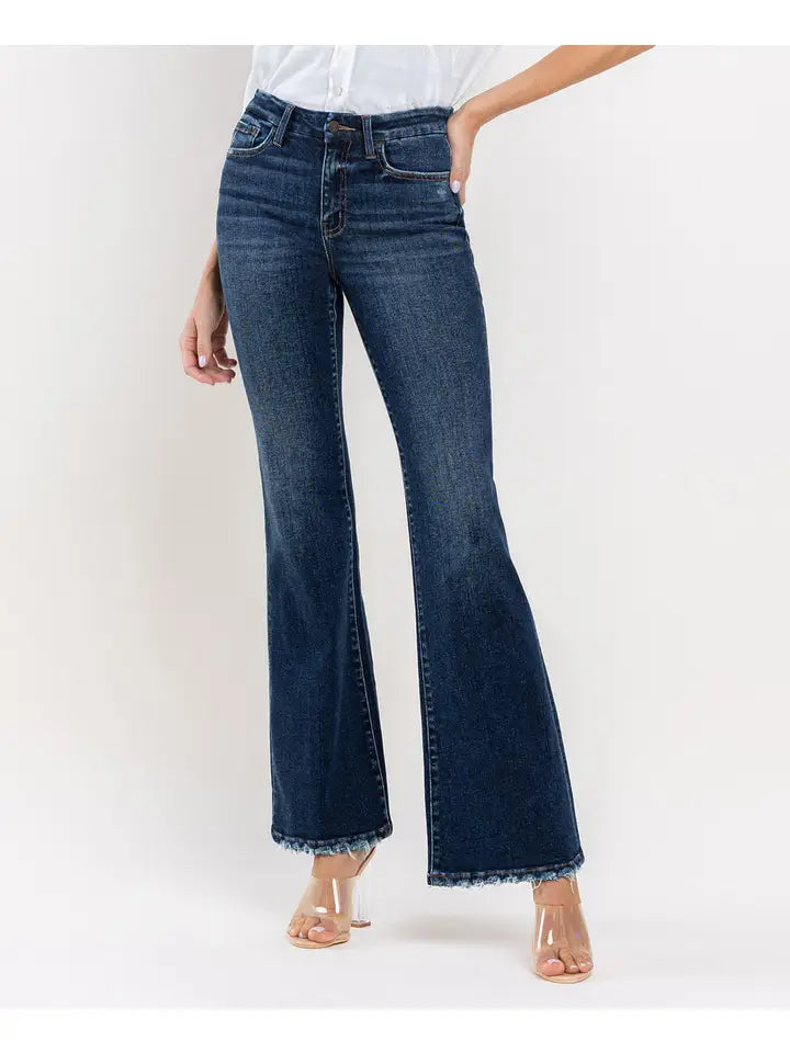 Scoundrel High Rise Relaxed Flare Jeans