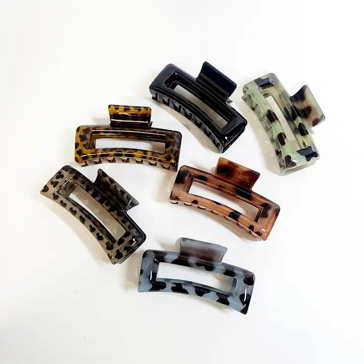 Nairobi Animal Print Hair Claw Clip