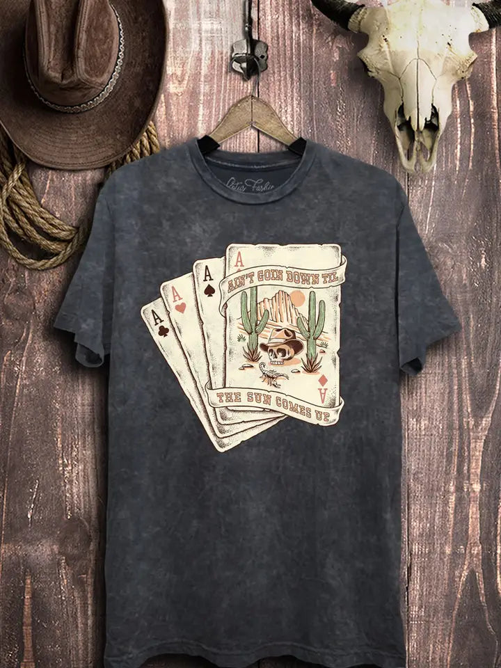 Ain't Goin Down Til The Sun Comes Up Graphic Tee