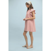 Gidget Gingham Ruffle Mini Dress