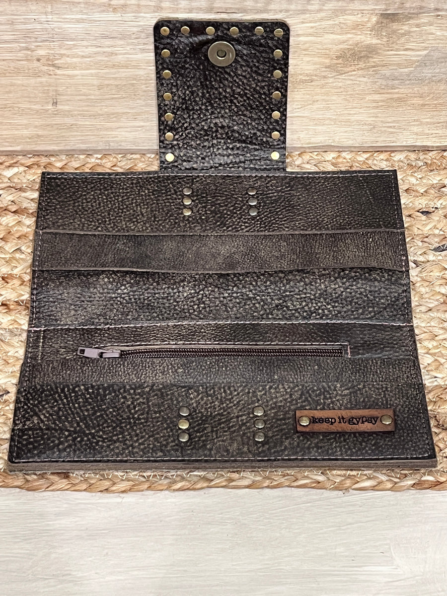 Keep It Gypsy ROWDYRANCH Large Clutch Wallet