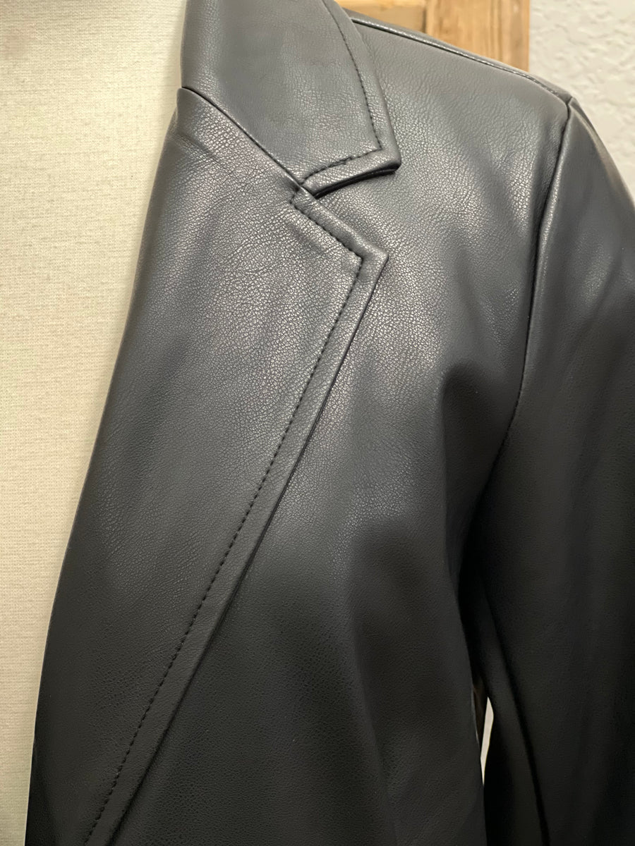 Sammie Super Soft Leather Blazer