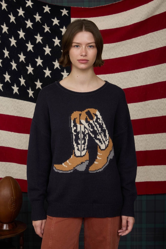 Boot Scootin' Boogie Long Sleeve Sweater