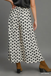 San Dottie Polka Dot Wide Leg Resort Pant