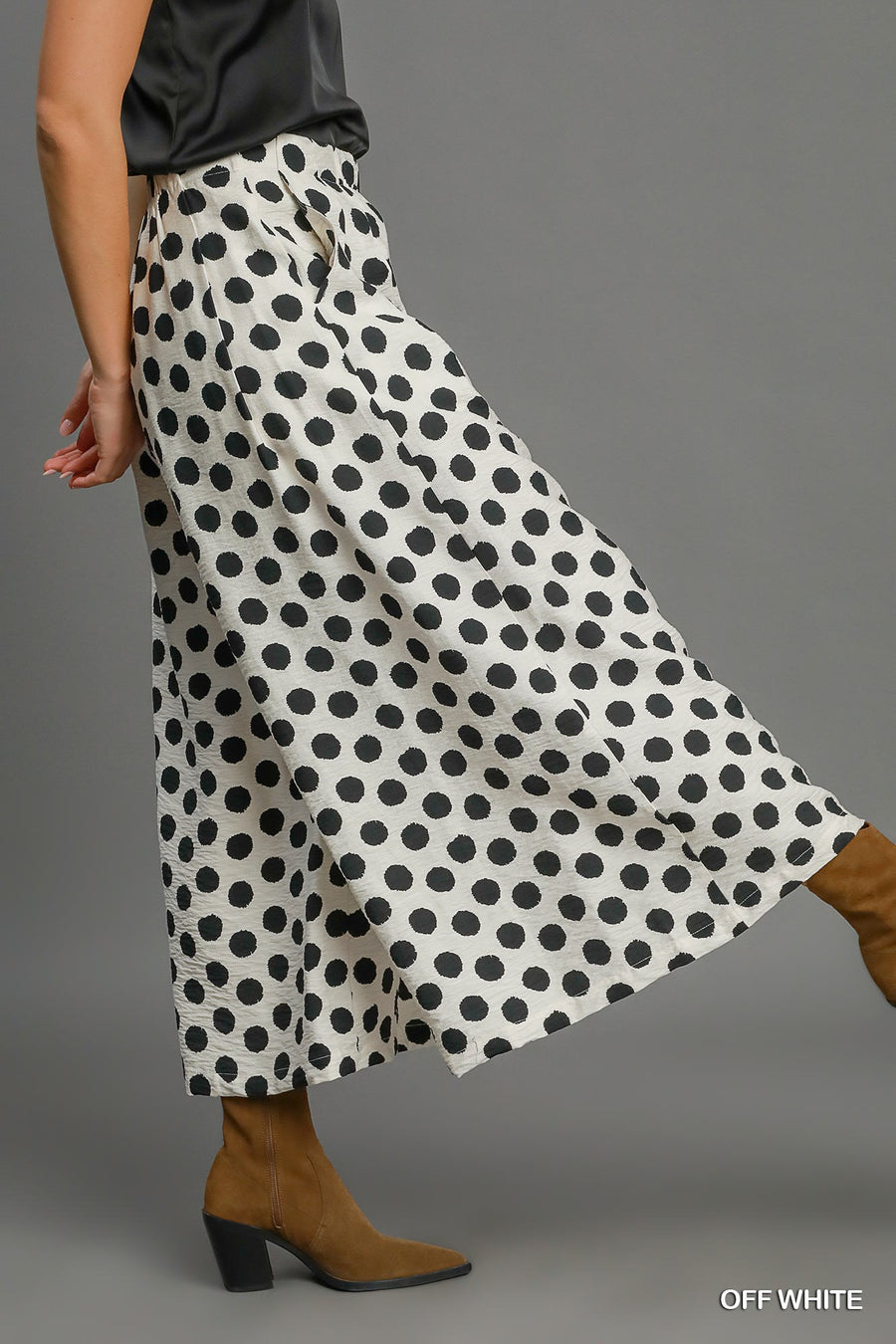 San Dottie Polka Dot Wide Leg Resort Pant