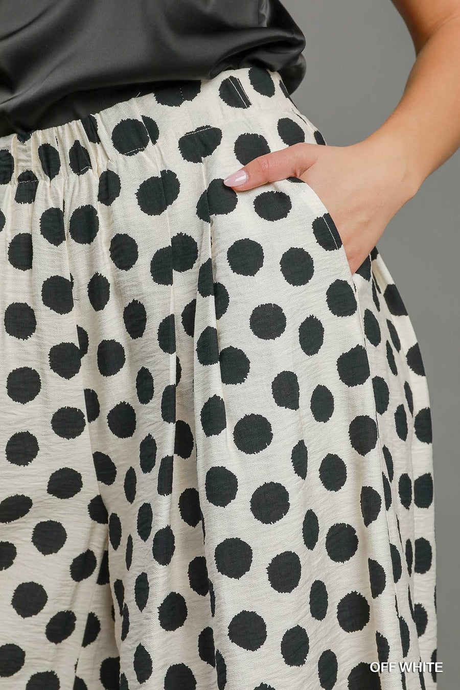 San Dottie Polka Dot Wide Leg Resort Pant