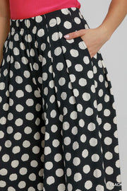 San Dottie Polka Dot Wide Leg Resort Pant