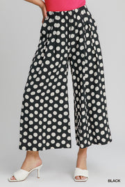San Dottie Polka Dot Wide Leg Resort Pant