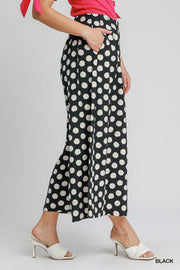San Dottie Polka Dot Wide Leg Resort Pant