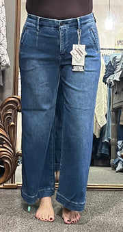 Leppard TC High Rise Crop Wide Jeans