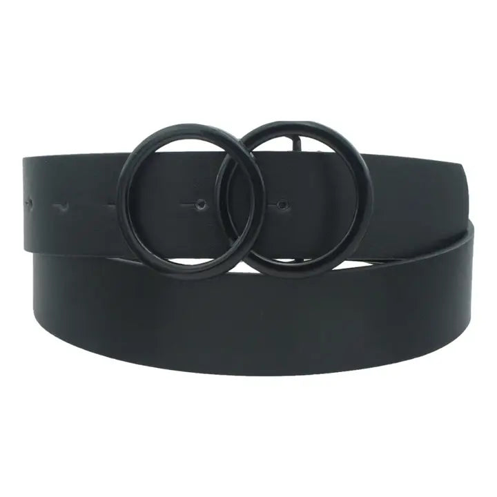 Tillie Thick Double Ring Belt