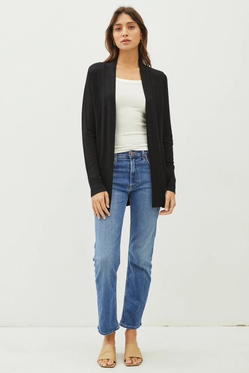 Joey Open Front Cardigan