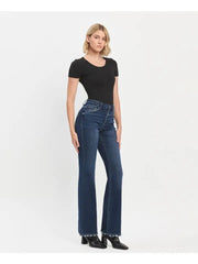 Scoundrel High Rise Relaxed Flare Jeans