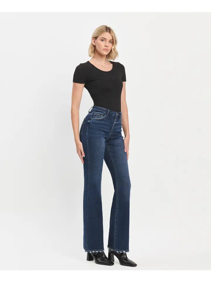 Scoundrel High Rise Relaxed Flare Jeans