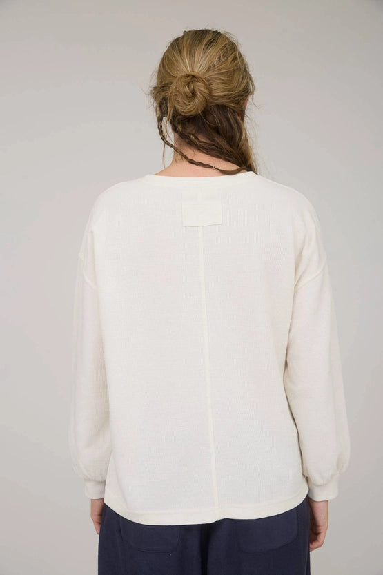 Chryslee Round Neck Knit Pullover Top