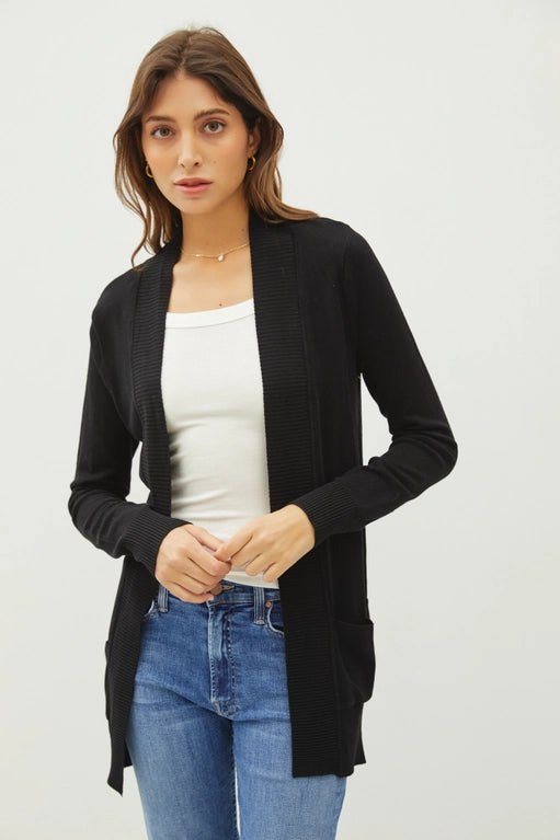 Joey Open Front Cardigan