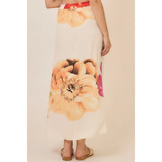 Beautiful Blooms Floral Wrap Maxi Skirt