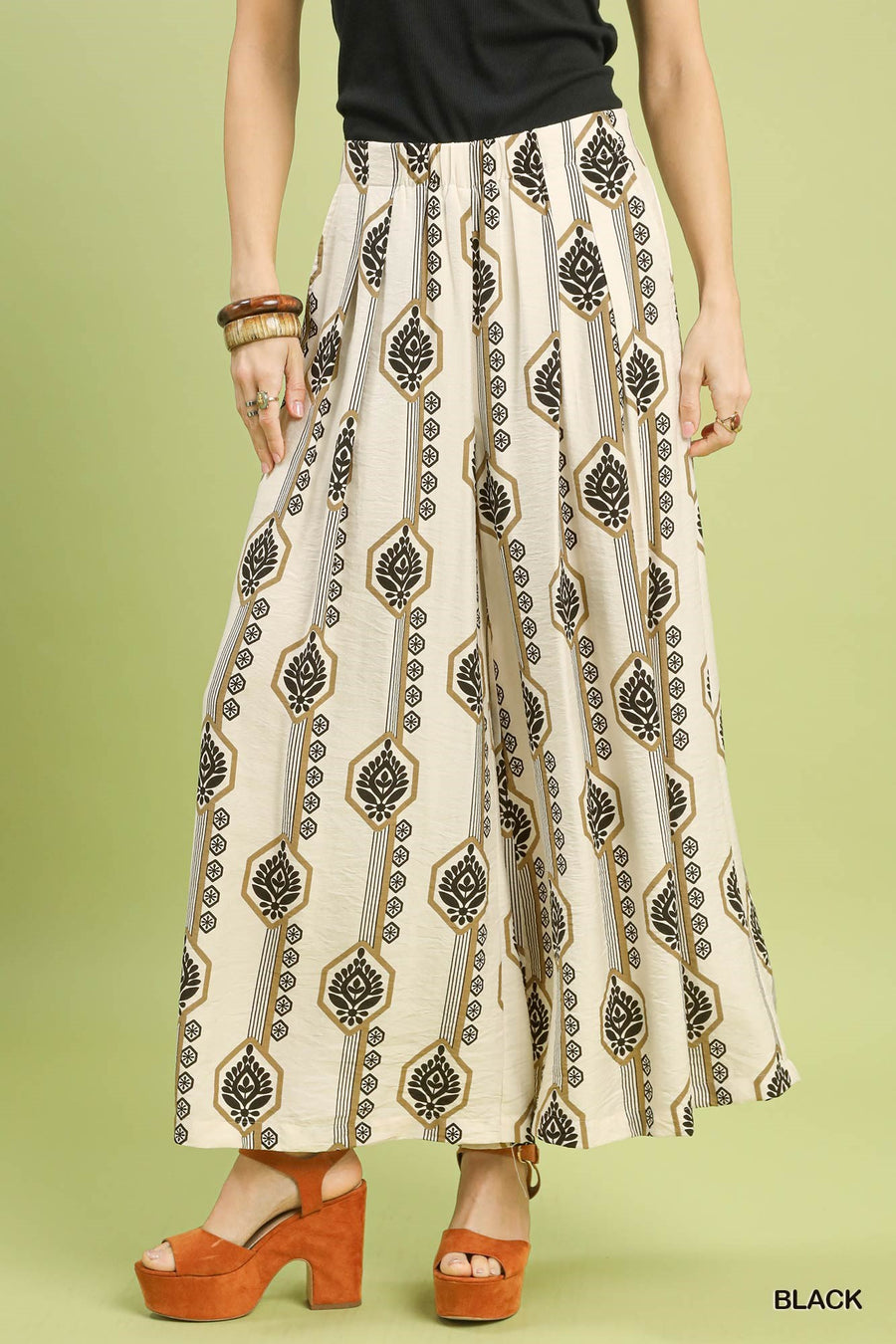 San Angel Wide Leg Resort Pant