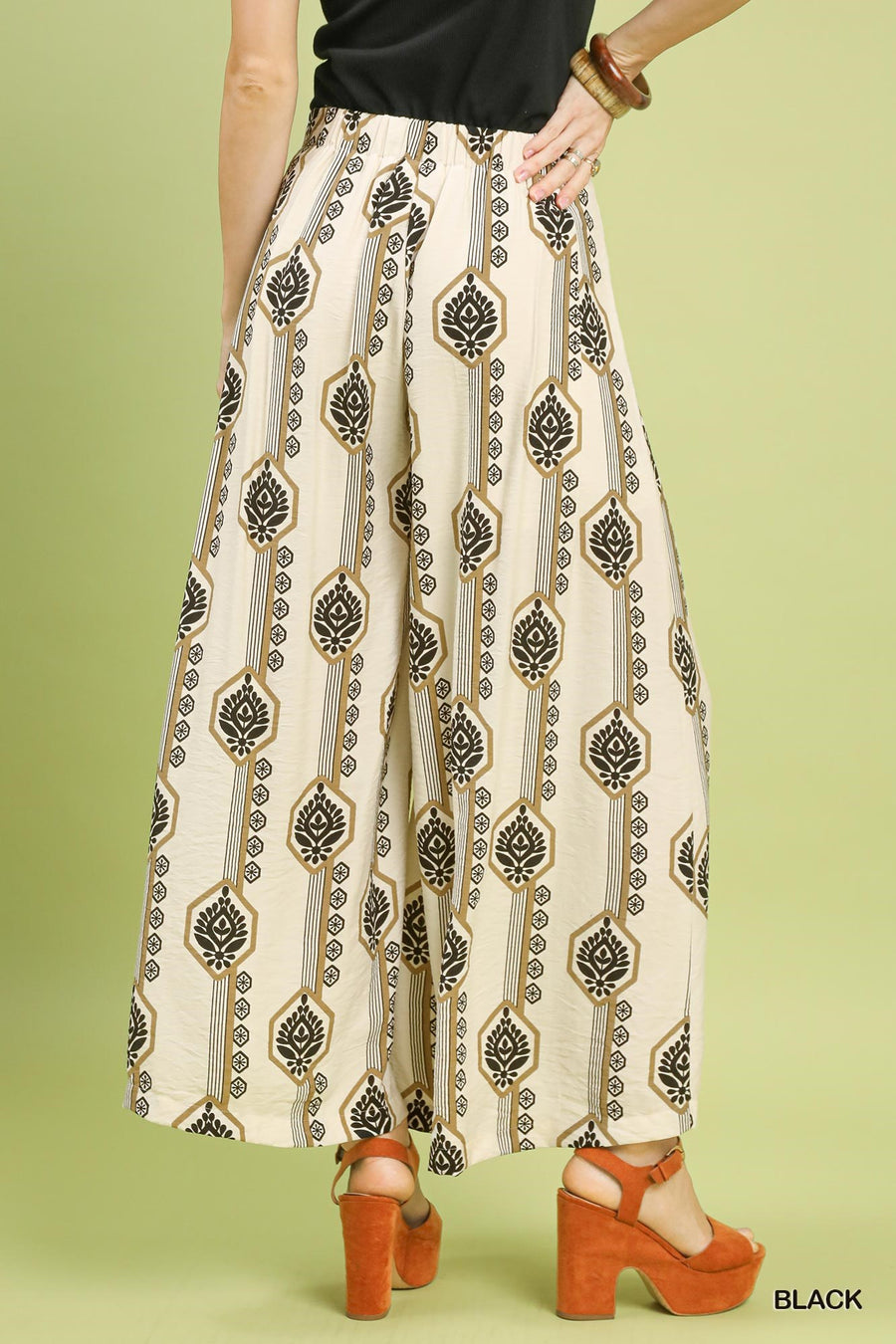 San Angel Wide Leg Resort Pant