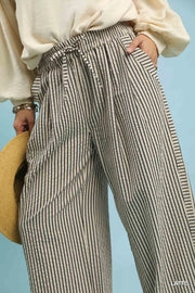 Ooh La ! La! Striped Wide-Leg Pants