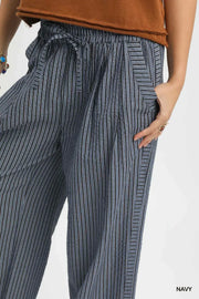 Ooh La ! La! Striped Wide-Leg Pants