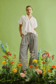 Ooh La ! La! Striped Wide-Leg Pants