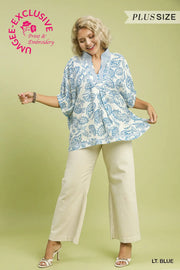 Beatrice Boho Paisley Print Tunic Top