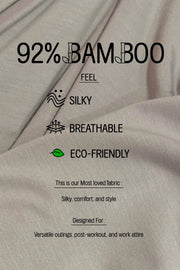 Annya Bamboo Fiber Bubble Top