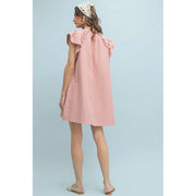 Gidget Gingham Ruffle Mini Dress