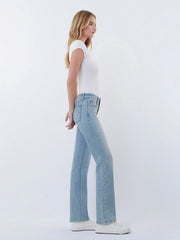 Slow Ride Low-Rise Straight Fit Jeans