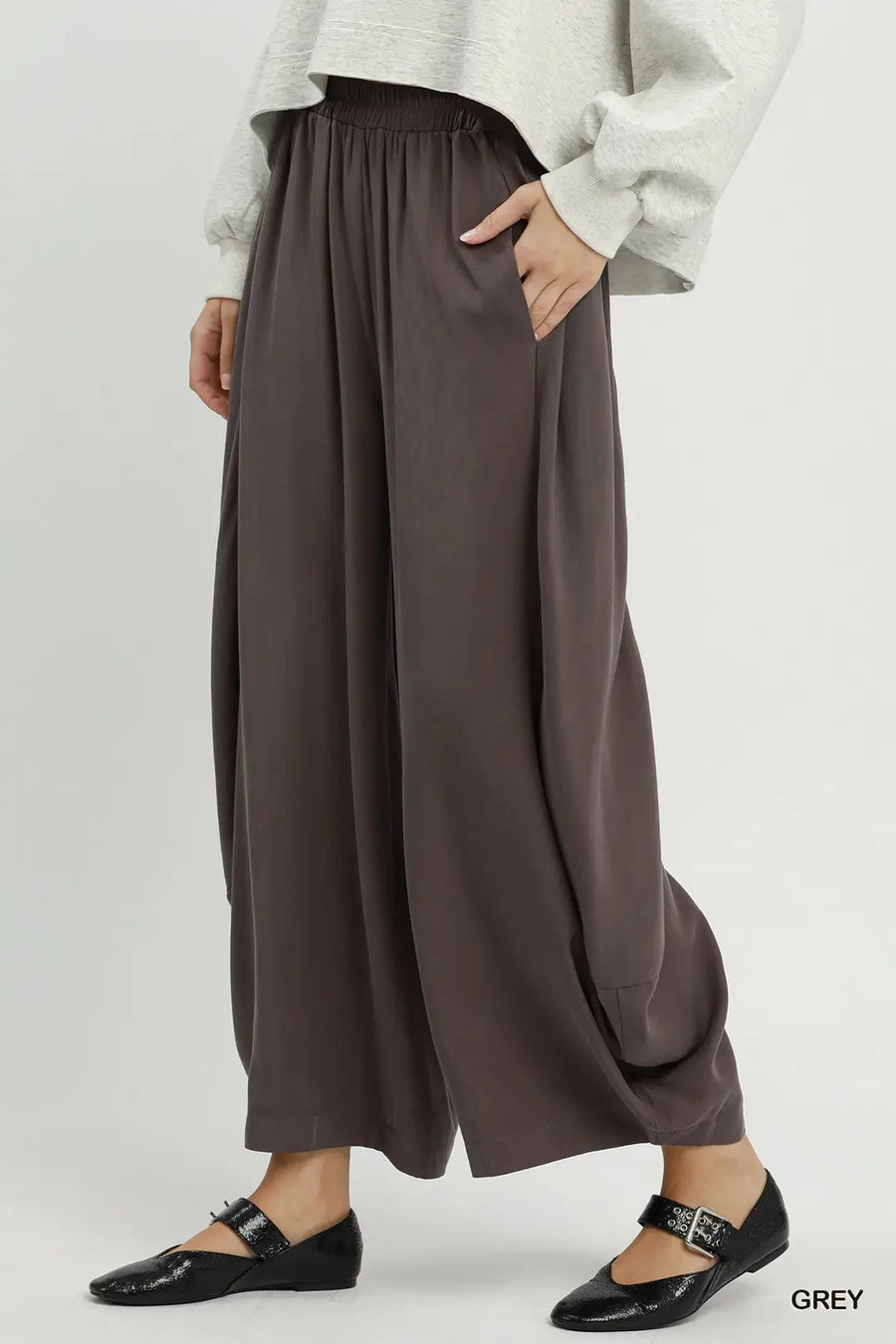 Drover II Curved Wide Leg Barrel Pants
