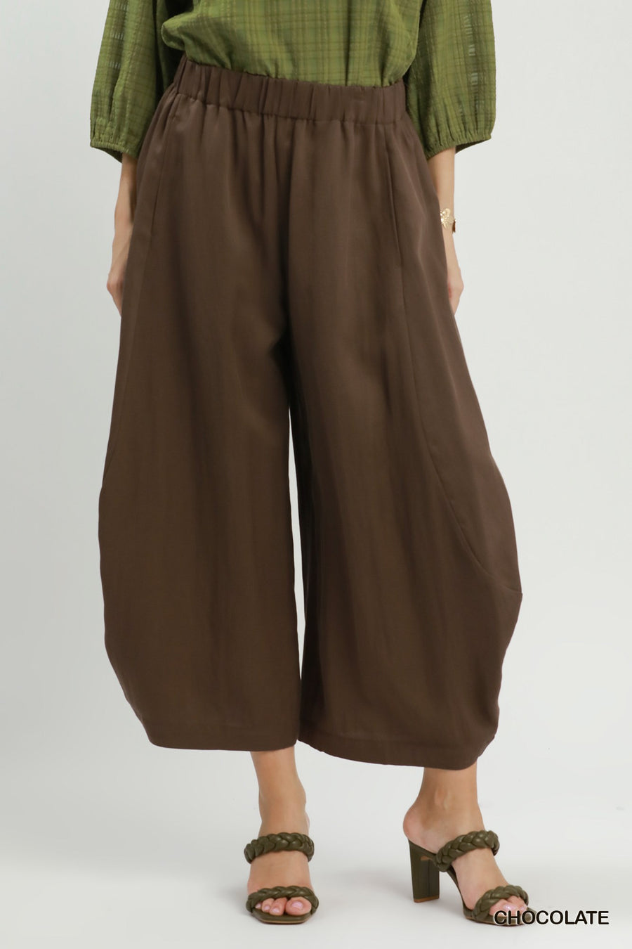 Drover Curved Wide Leg Barrel Pants