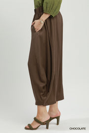 Drover Curved Wide Leg Barrel Pants