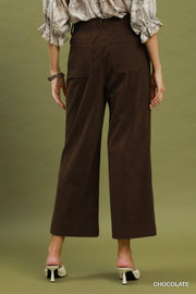 Audrina Corduroy Wide Leg Pants