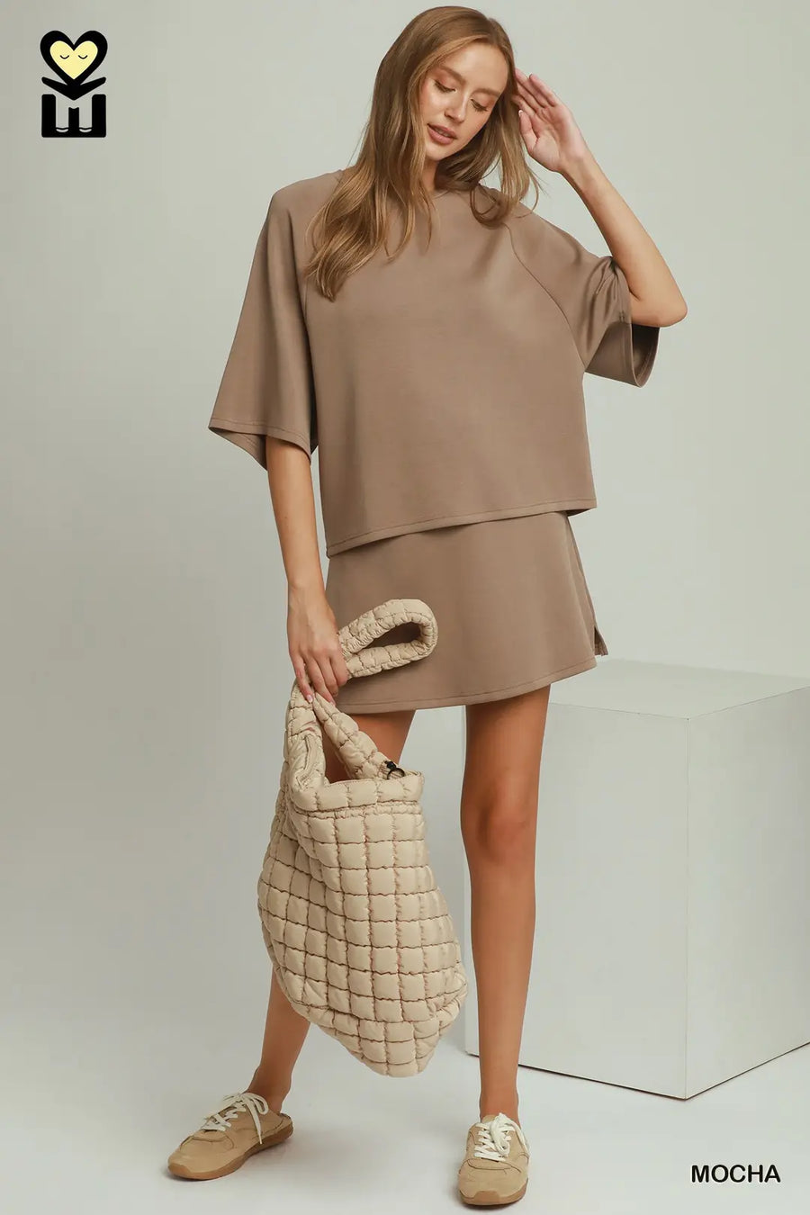 SpaceKnit Raglan Sleeve Top