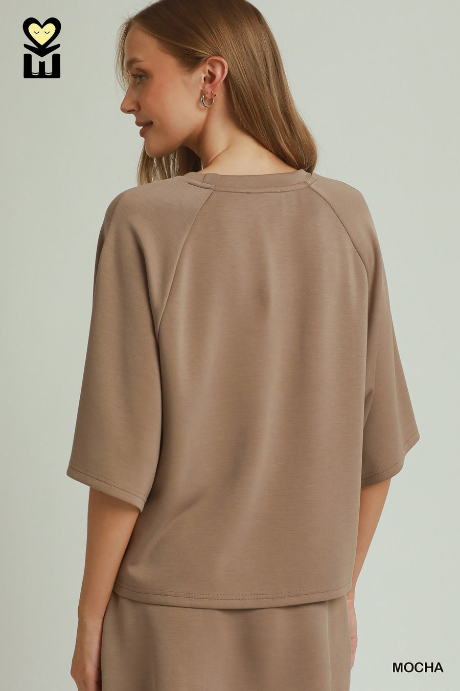 SpaceKnit Raglan Sleeve Top
