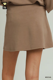 SPACEKNIT Core Skirt with Shorts Lining