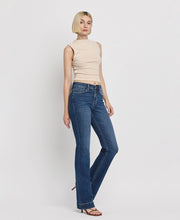 Revolution High Rise Trouser Hem Bootcut Jeans