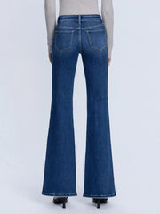 Choosin' Texas Mid-Rise Easy Flare Jeans
