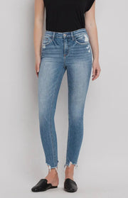 Diesel High Rise Ankle Skinny Jeans