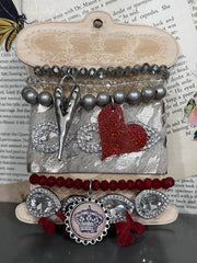 Queen of Hearts Luxe Bracelet Stacker