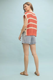 Randee Oversized Sleeveless Sweater-Vest