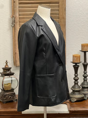 Sammie Super Soft Leather Blazer