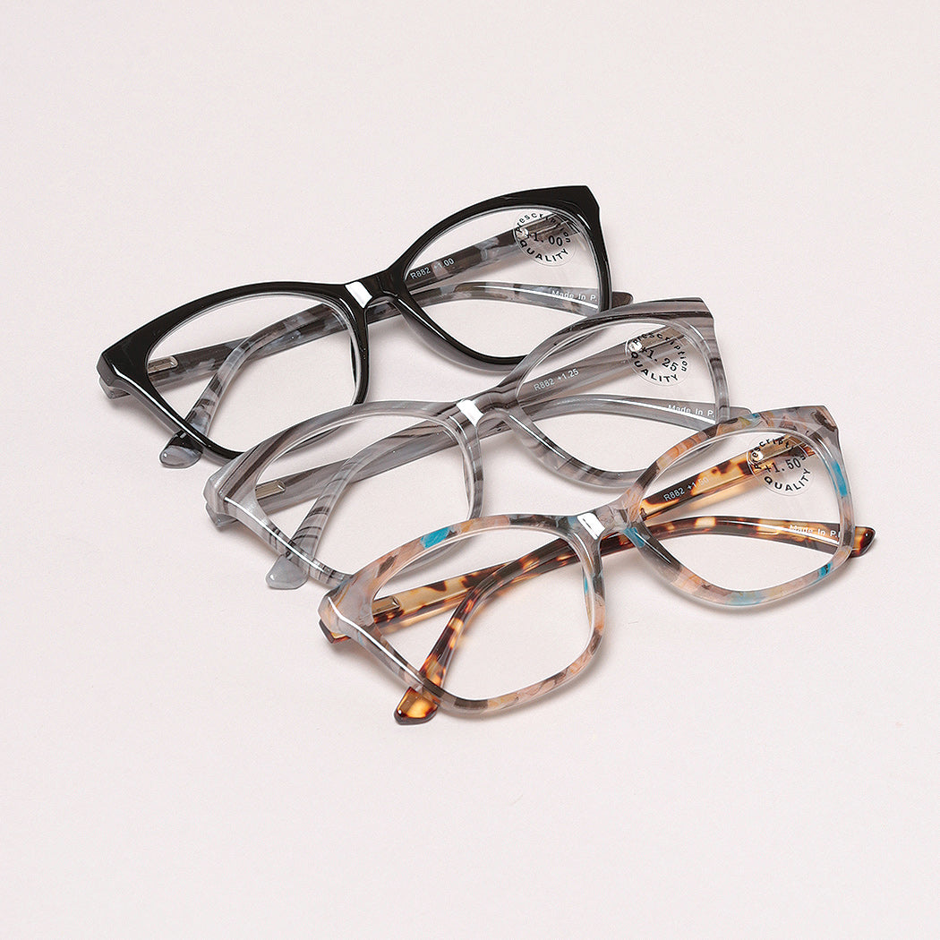 Women's Thin Cateye Reading Glasses
