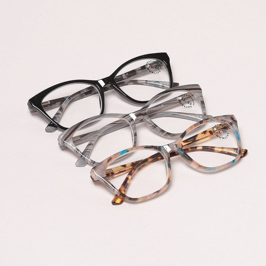 Women's Thin Cateye Reading Glasses