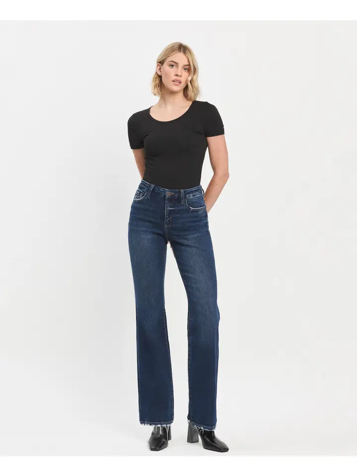 Scoundrel High Rise Relaxed Flare Jeans