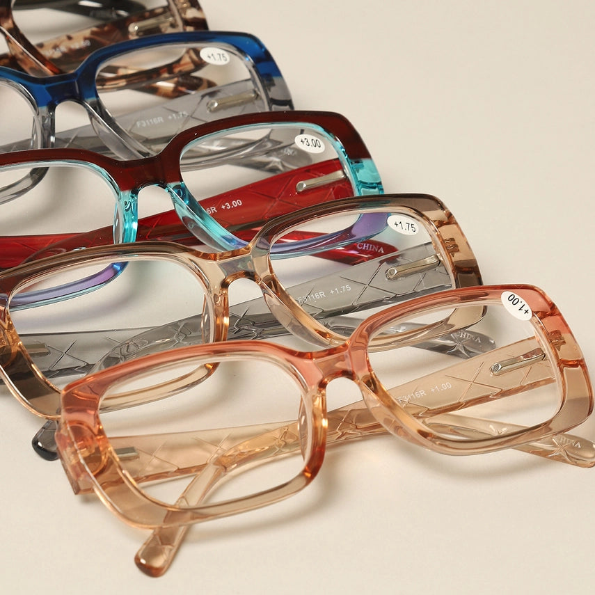 Women's Rectangle Frame Reading Glasses