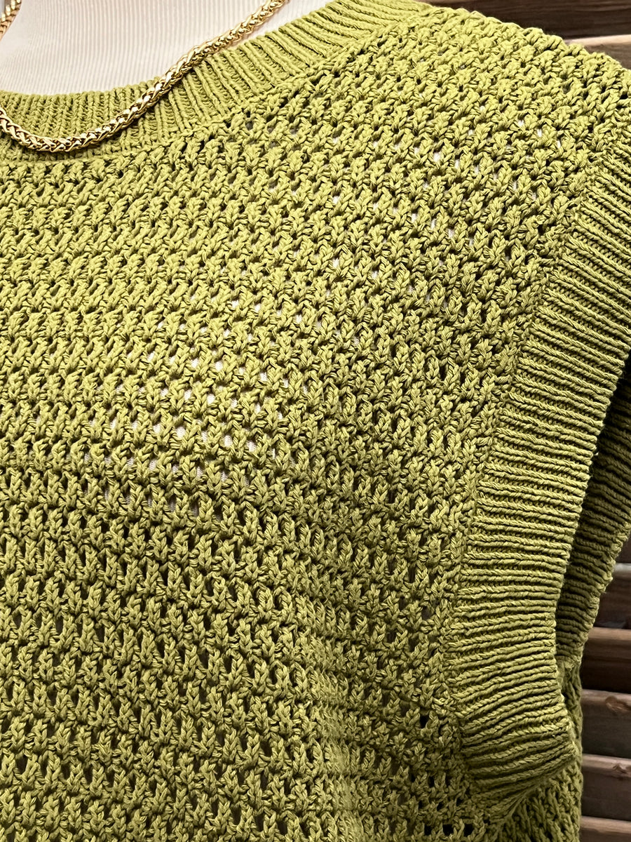 Briggs Crochet Sweater