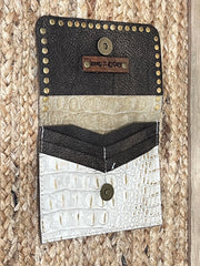 Keep It Gypsy RowdyRanch Flora Clutch Wallet with Crystal Rivets