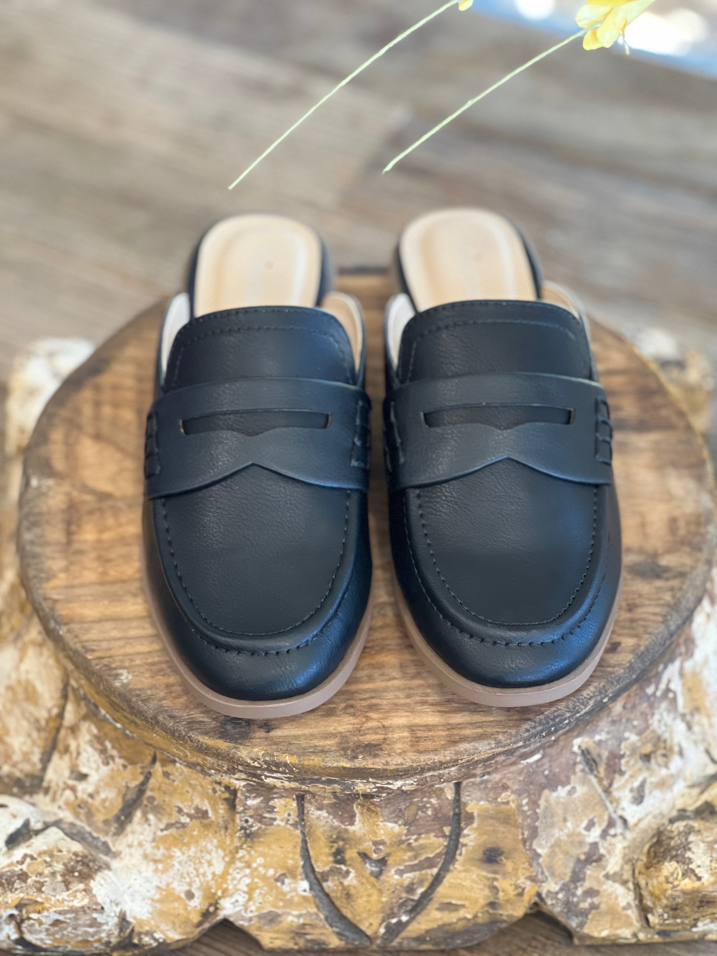 Perks Loafer Mule Slide Shoe